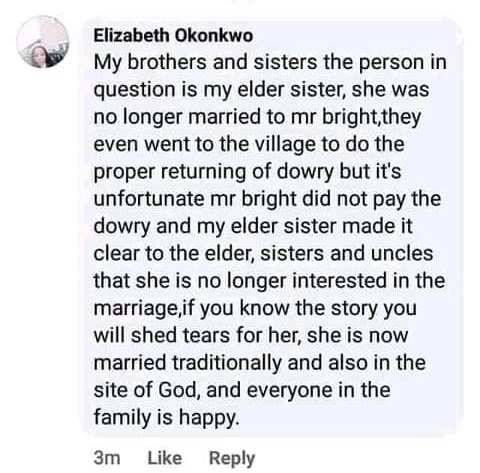 Bright Ben was no longer married to his wife