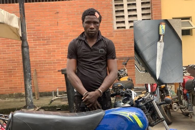 Temitomi paraded by the Lagos State Taskforce