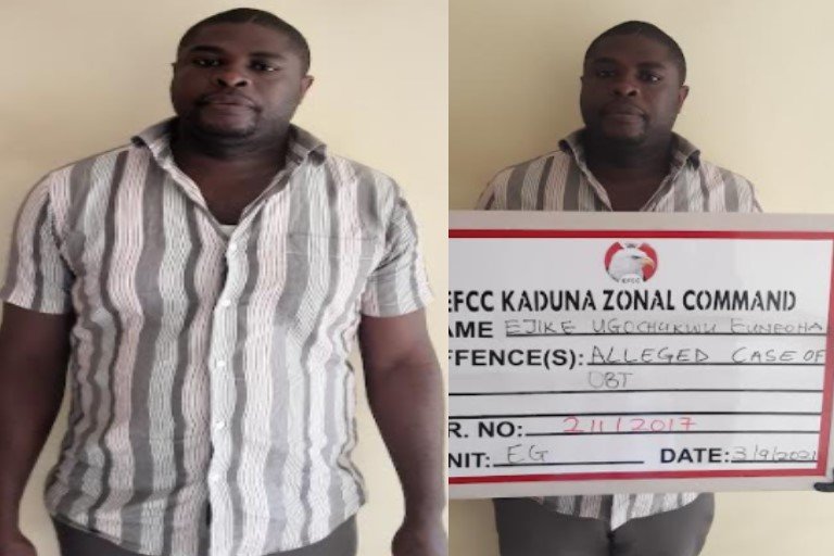 Ejike Chinedu Euneoha wa arrested for fraud in Kaduna