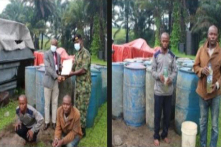 EFCC nab two suspected illegal oil dealers