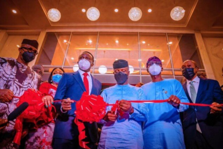Osinbajo commissions new health facility in Reddington hospital, Lagos Osinbajo commissions Reddington's new health facility