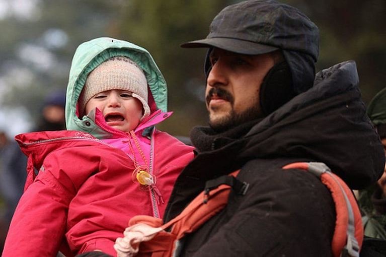 Many migrants have been trapped on the border between Poland and Belarus