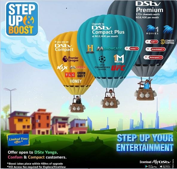 DStv and GOtv Step Up & Boost