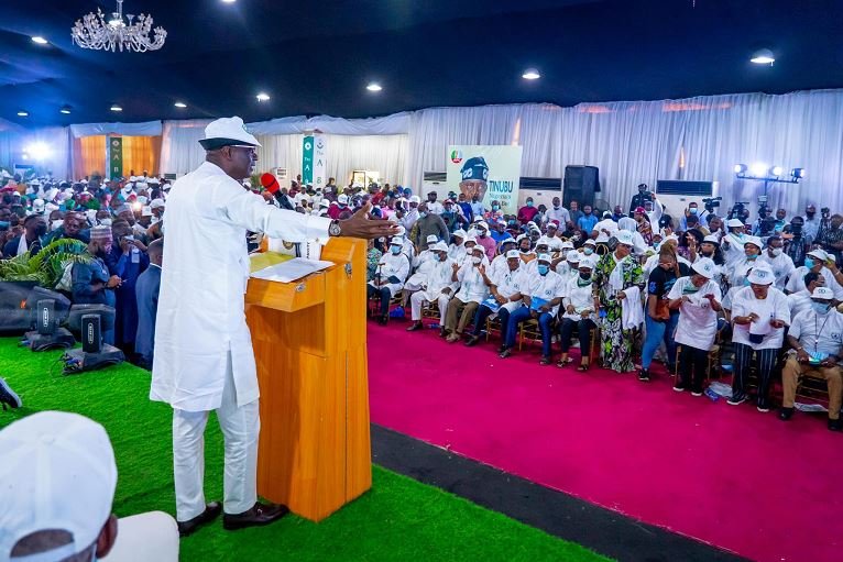 Governor Babajide Sanwo-Olu launched the Asiwaju Bola Ahmed Tinubu Movement in Lagos