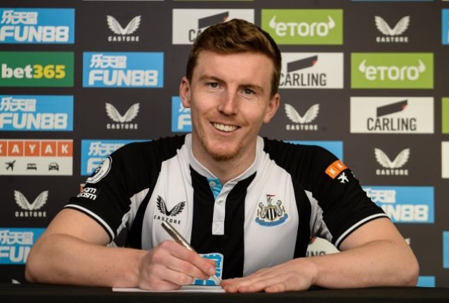 Matt Targett joined on loan from Aston Villa