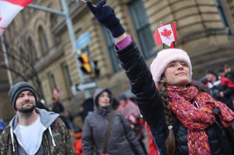 The protests in Ottawa have been continuing for three weeks
