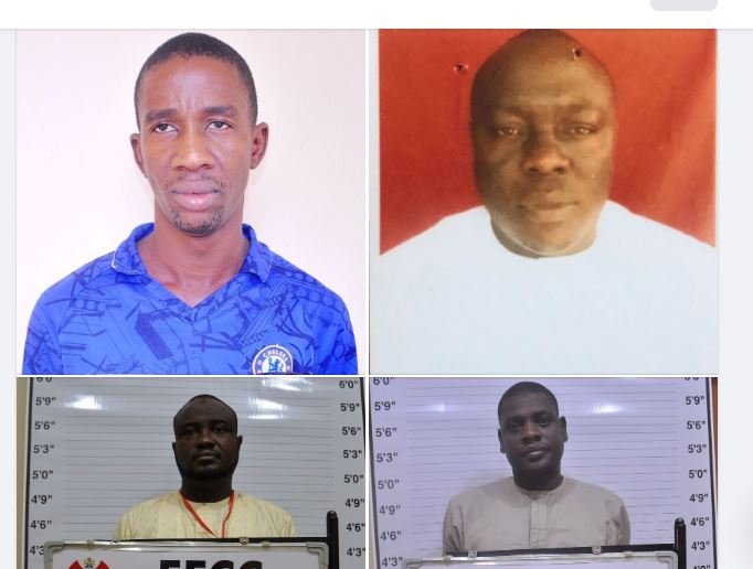 Court convicts serial fraudster, three others for N5m fraud in Maiduguri EFCC arrests serial fraudsters