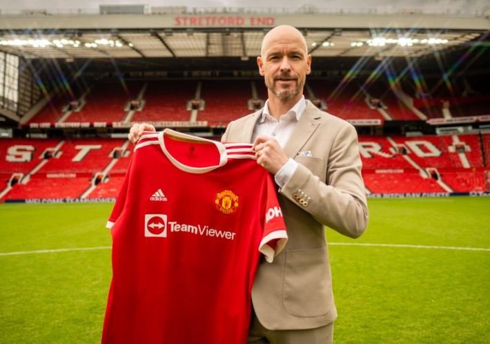 Erik ten Hag unveiled at Manchester United