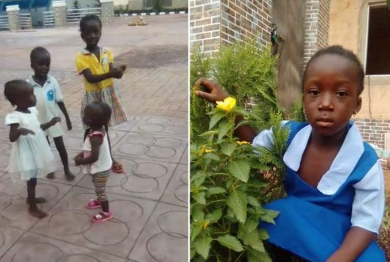 Harira was 9 months pregnant walking her four daughters Fatima 9 ,Aisha 7, Hadiza 5 and Zaituna 2