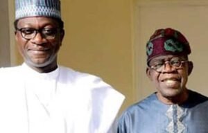 Honourable Abdulmumin Jibrin and Asiwaju Bola Tinubu