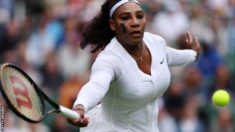 Serena Williams' last singles match was in the Wimbledon first round last year