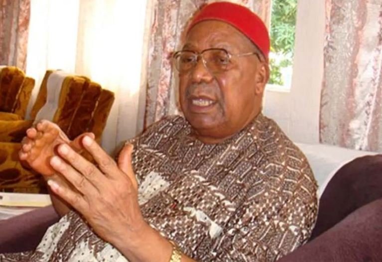 Chief Mbazulike Amechi, former Minister of Aviation