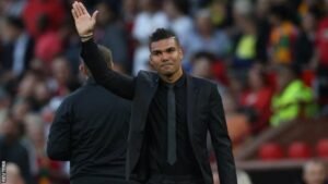 Man United midfielder Casemiro to leave at end of season