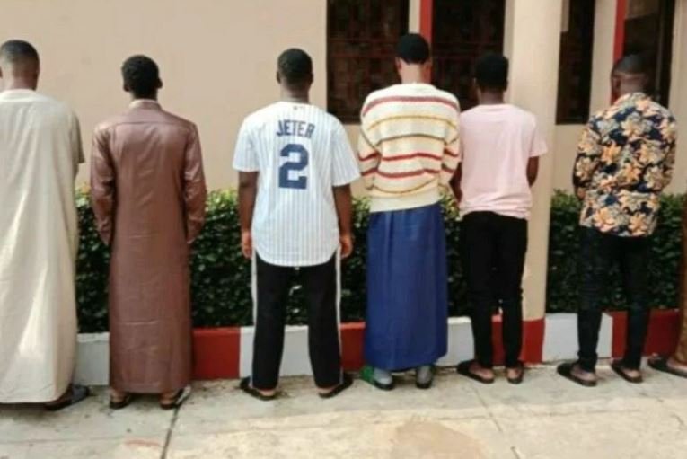 EFCC arrests seven in Ilorin, Kwara state.JPG 2022