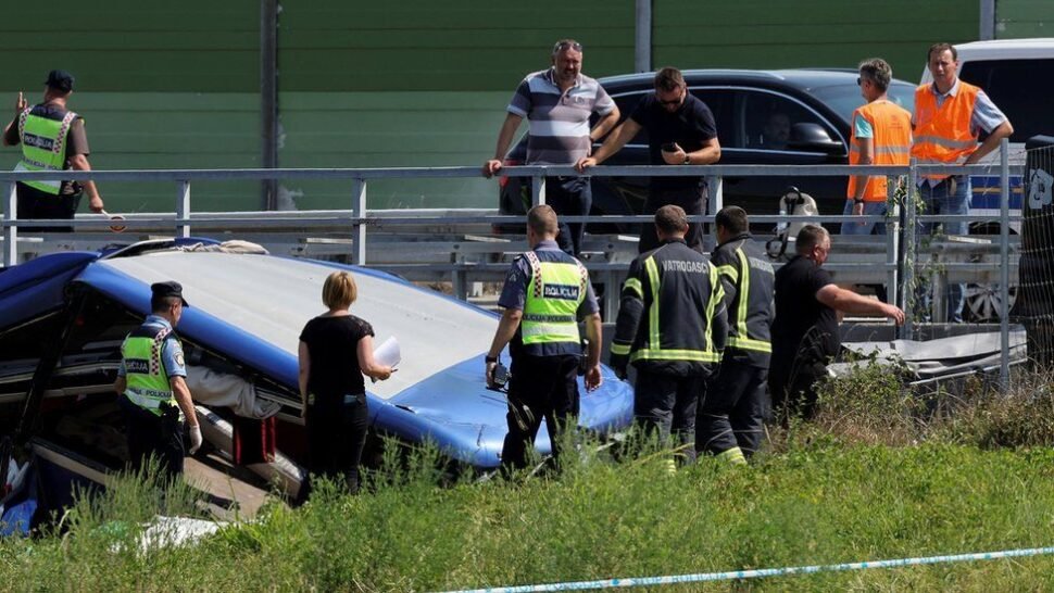 Dozen Polish pilgrims killed in Croatia bus crash croatia pilgrims polish