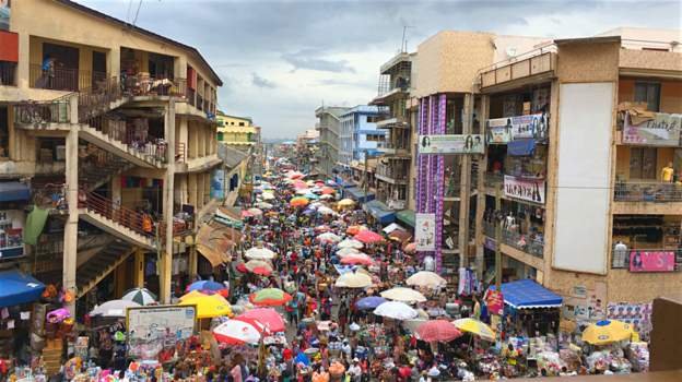 Foodstuffs, Ghana traders market