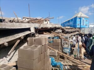 Five die, 10 injured as buildings collapse in Kano Kano building collapse rescue operation after two separate buildings collapsed in Kumbotso and Fagge LGAs