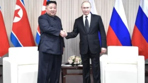 Ukraine: Russia's Vladimir Putin and North Korea's Kim Jong-un last met in 2019