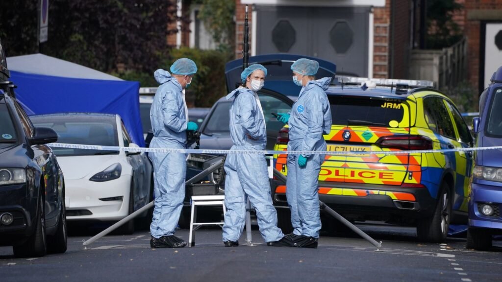 Man shot dead by police