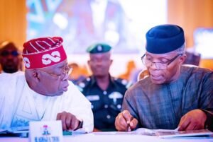 Tinubu hails Osinbajo at 68 as close ally, great achiever