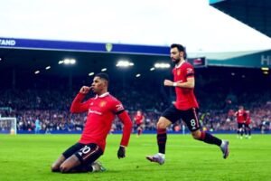 Rashford adds something unique to Man United – Carrick Marcus Rashford celebrates his goal with Manchester United Bruno Fernandes