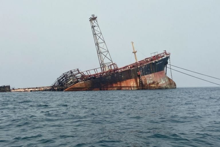 Two Russian oil tankers wrecked in Black Sea