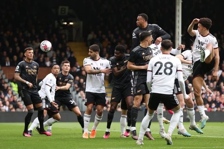 Arsenal cruise to 3-0 win over Fulham Arsenal's Gabriel scores their first goal