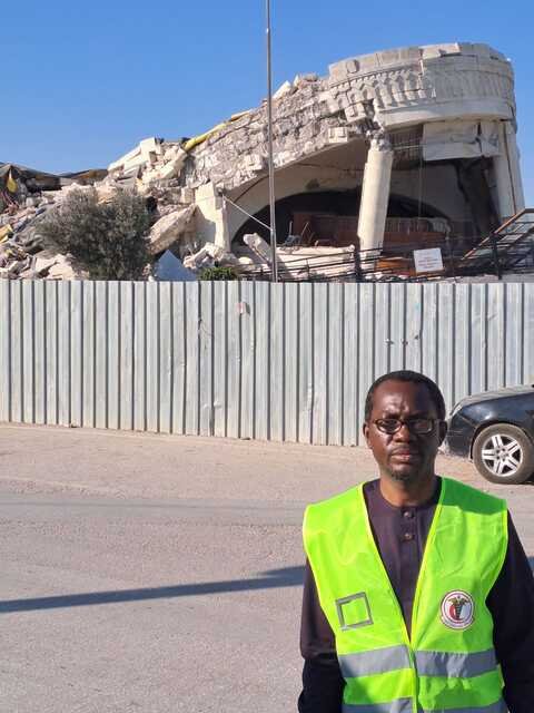 WMA President Osahon Enabulele in Turkey's earthquake-prone region