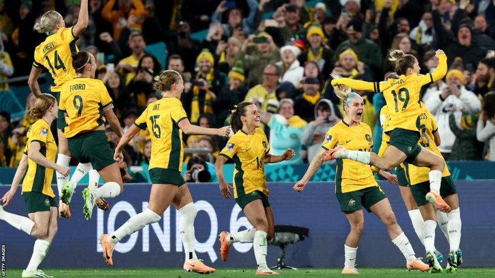 Australia penalty win over Ireland boosts co-host confidence in Kerr’s absence