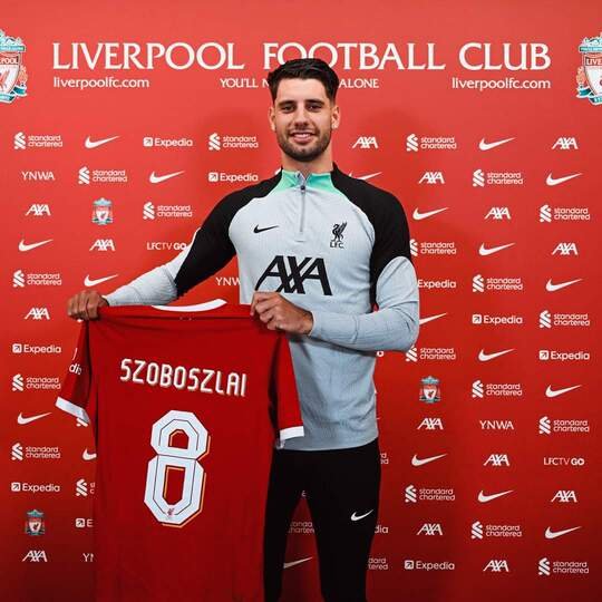 Liverpool sign Leipzig's Szoboszlai for £60m on 5-year deal