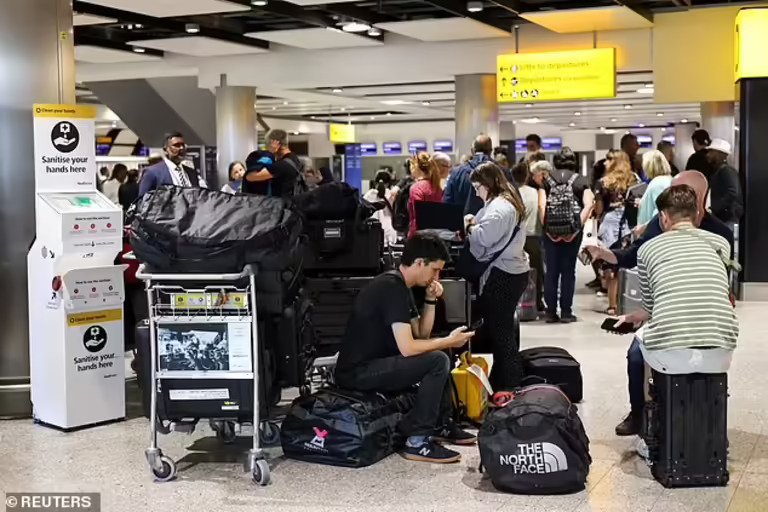 British Athletes stranded at Budapest airport