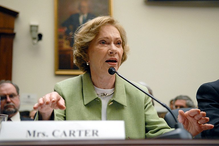 Rosalynn Carter, former First Lady of the United States and wife of former President Jimmy Carter, has died.
