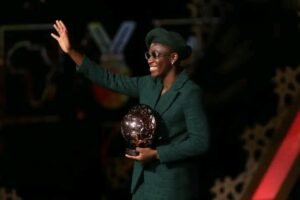 Oshoala wins record sixth CAF Women of the Year award