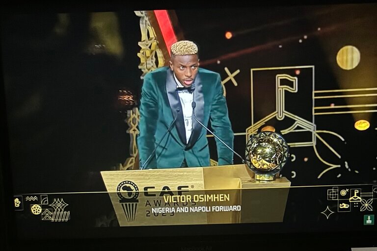 Victor Osimhen crowned 2023 African Footballer of the Year