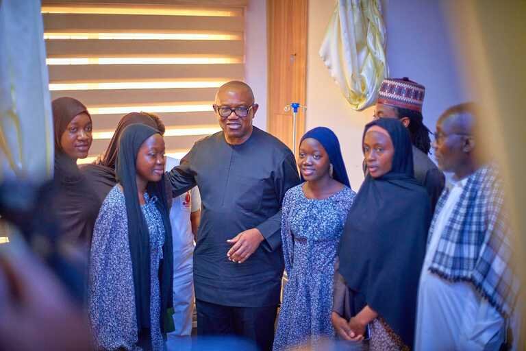Obi visits Nabeeha's family, urges Nigerians to rise against terrorism