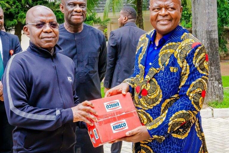 Erisco Foods donate cartons of tomato paste to Abia