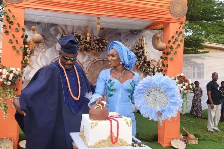 Actress Wofai Fada ties knot with lover in traditional ceremony