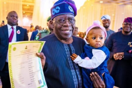 Tinubu celebrates Children's Day
