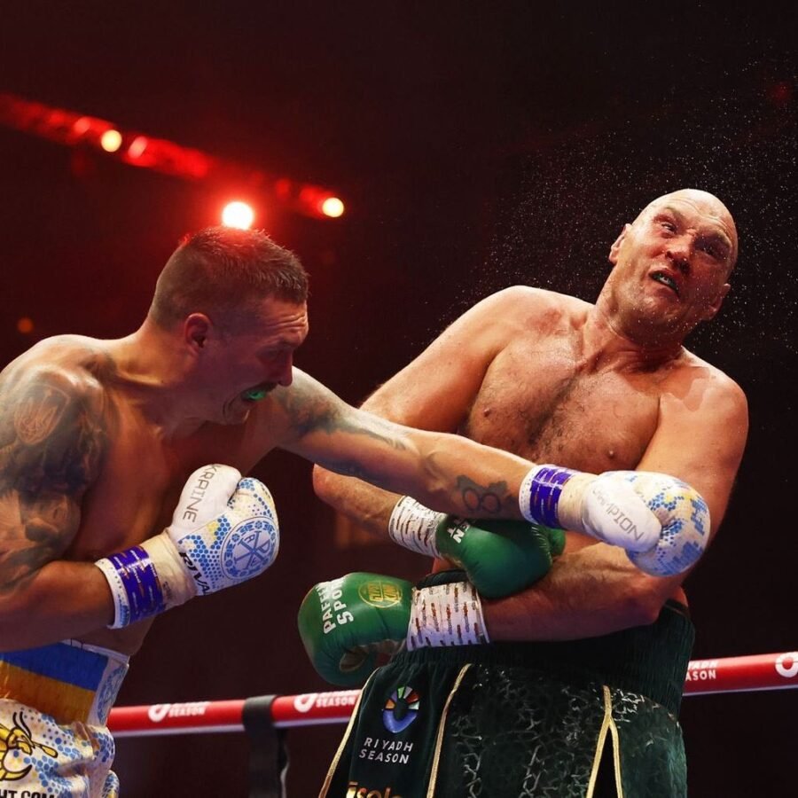 Oleksandr Usyk is the first undisputed heavyweight world champion in the four-belt era