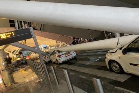 India: One die, eight injured in airport roof collapse