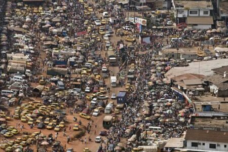 Monrovia, capital city of Liberia