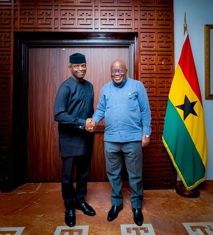 Ghana to host Pan-African agritech hub as Osinbajo, Akufo-Addo meet in Accra Ghana to host Pan-African agritech hub as Osinbajo, Akufo-Addo meet in Accra