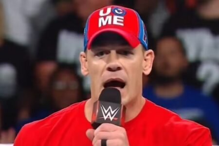 US wrestling star John Cena