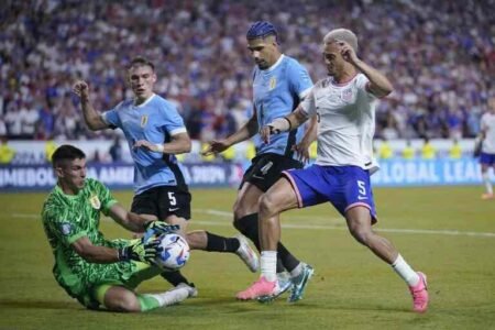 US eliminated from Copa America with 1-0 loss to Uruguay