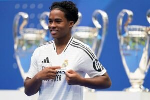 Endrick shed tears as Real Madrid unveil Brazilian forward