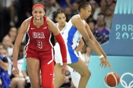 Team USA holds off France for the women’s basketball gold