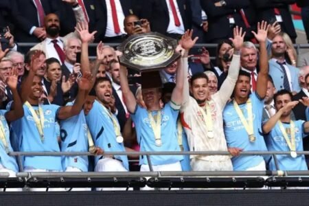 Man City beat Man United on penalties to win Community Shield