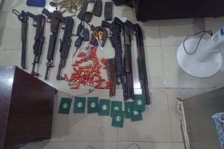 Police nab two suspects with weapons as hunger protests begin Police nab two suspects with weapons as hunger protests begin