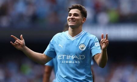 Guardiola confirms Julian Alvarez's move to Atletico Madrid ahead of Community Shield