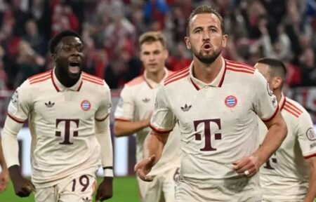 Bayern Munich thrash Bayer Leverkusen 3-0 Harry Kane has scored 33 goals in 45 Champions League games for Tottenham and Bayern Munich